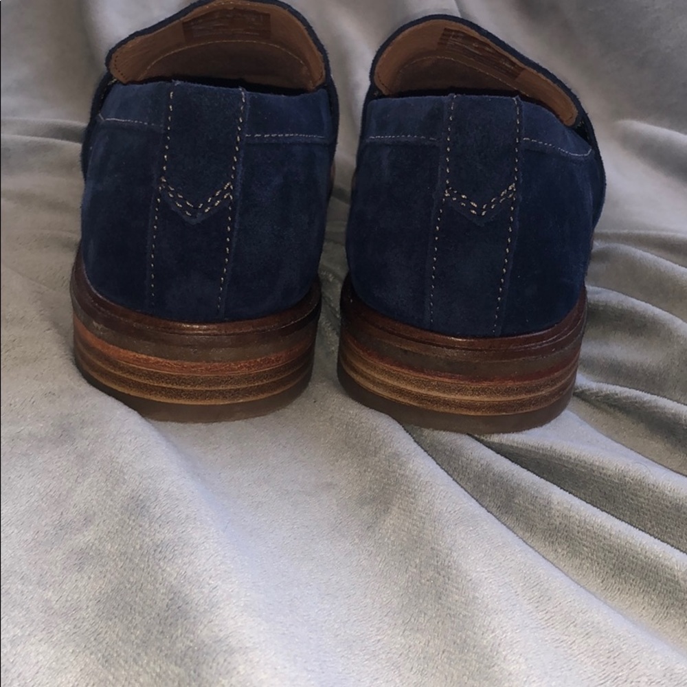 Clark blue suede loafers - Picture 4 of 7